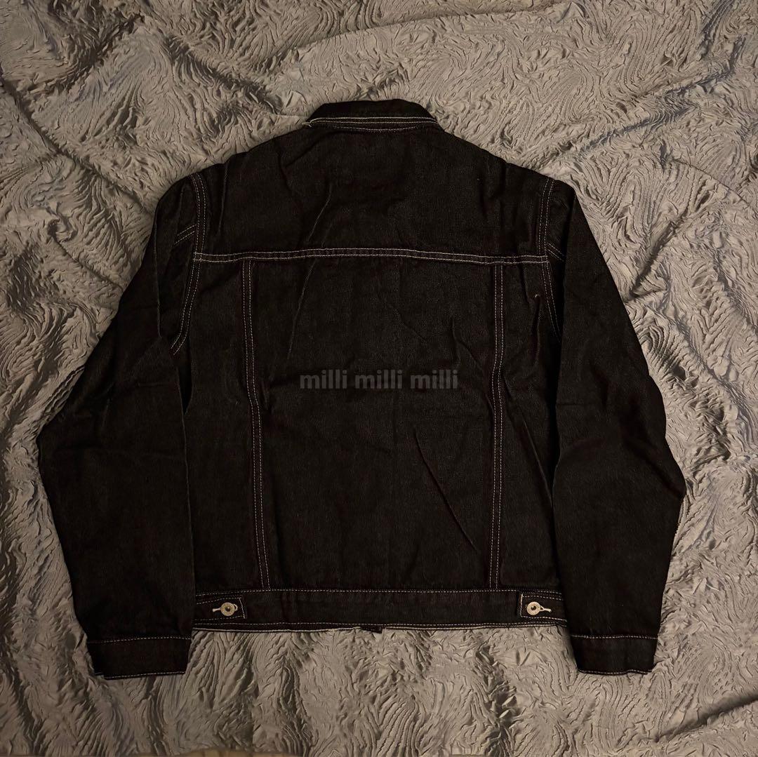 短丈 ファイヤーマンジャケットdenim jacket