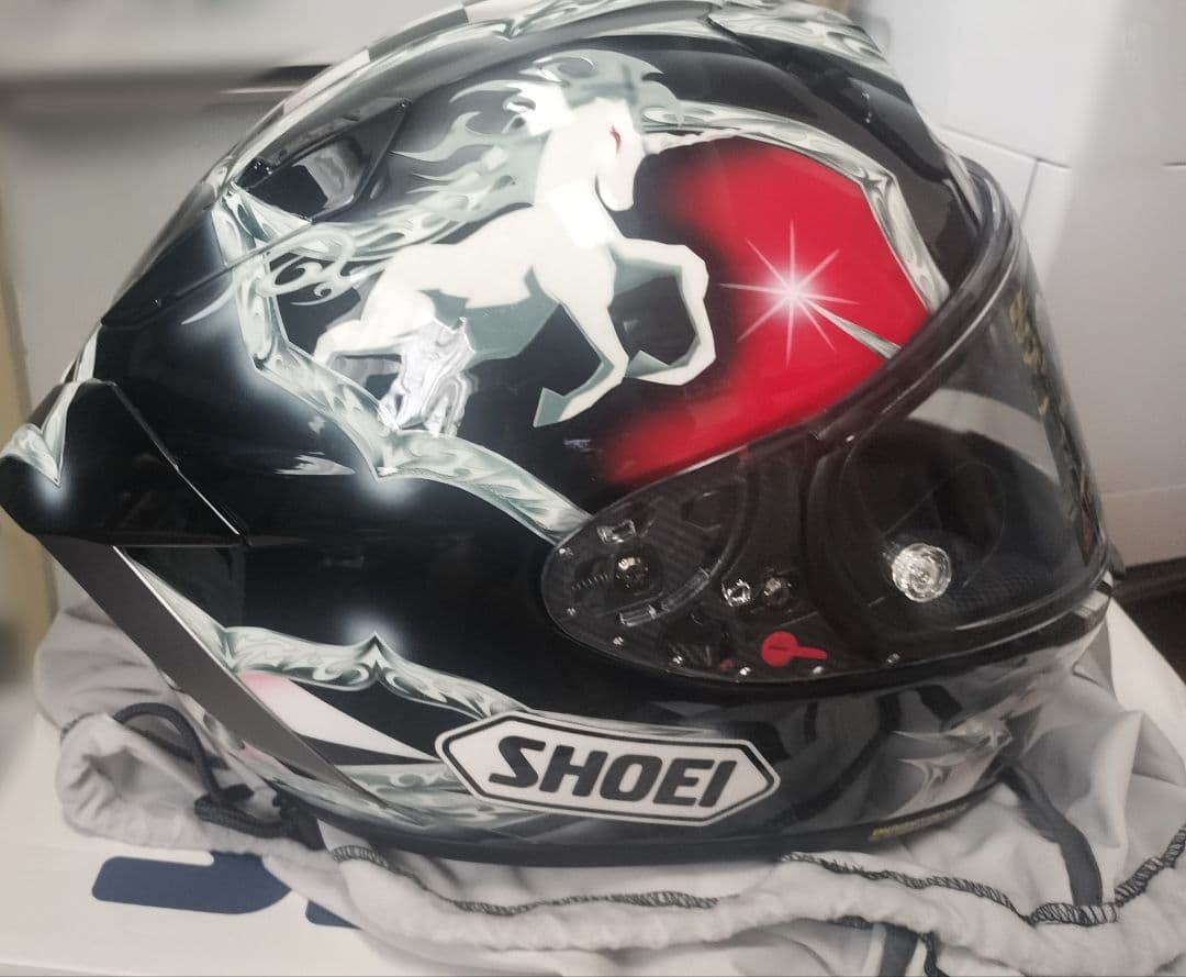 SHOEI 渡辺一馬 ヘルメット レプリカグラフィックモデル Lサイズ