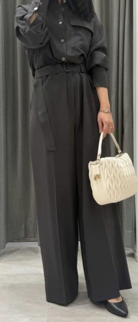 新品 oggi ×UNTITLED コラボシャツオールインワン