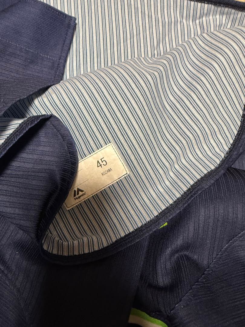 支給品　実使用　小澤 怜史　ヤクルト　上下セット　こざわ　プロコレ