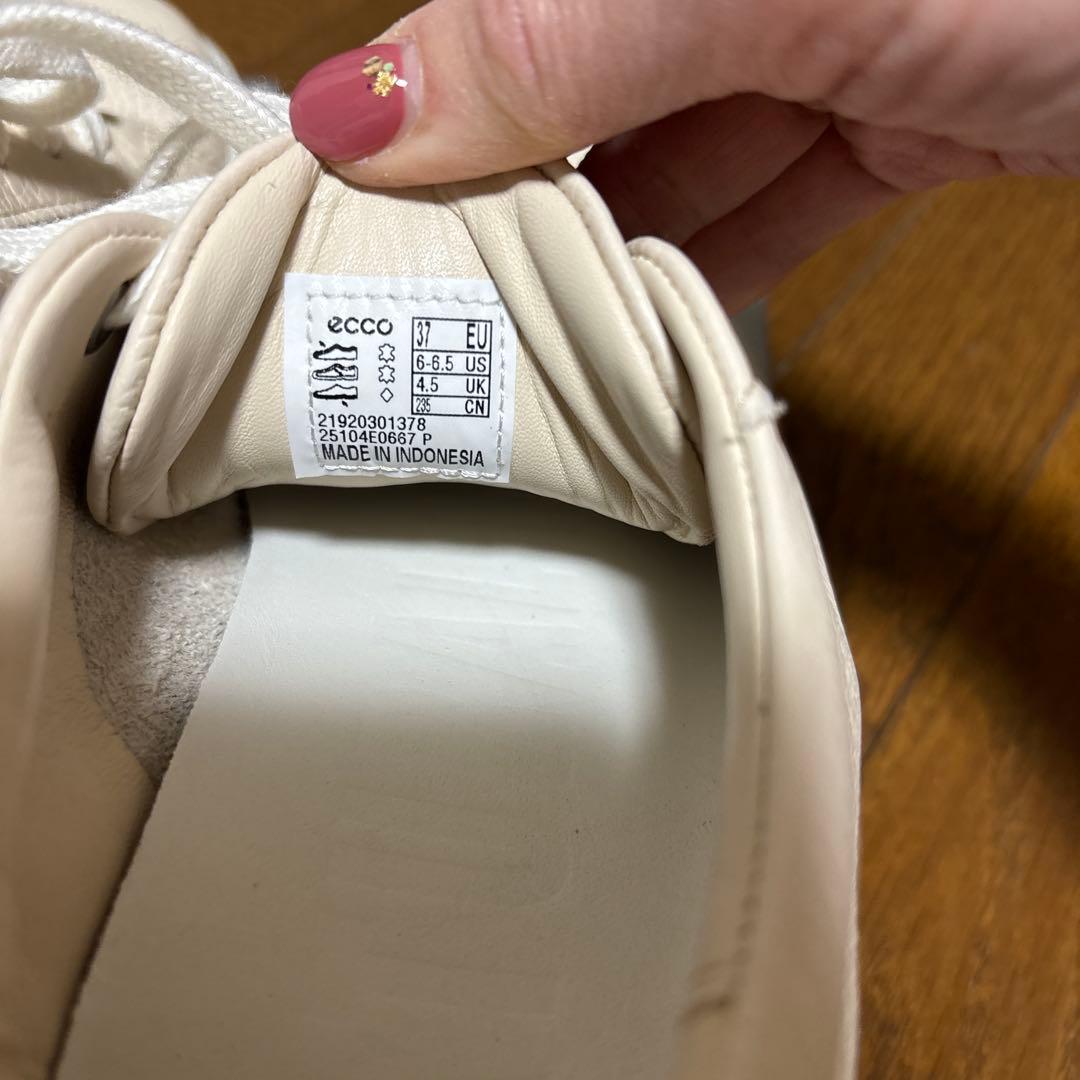 美品‼️ecco レザー スニーカー