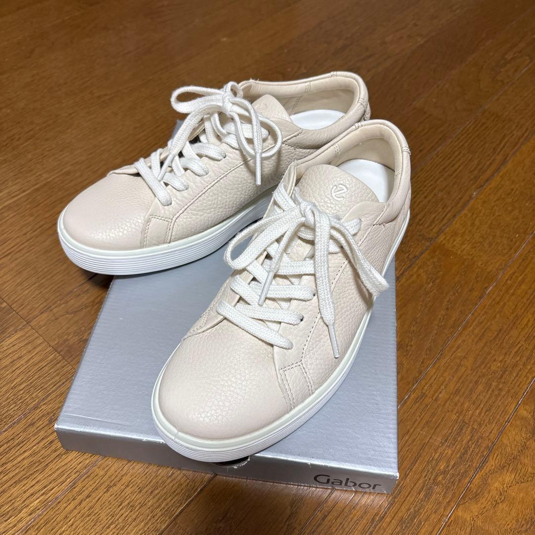 美品‼️ecco レザー スニーカー