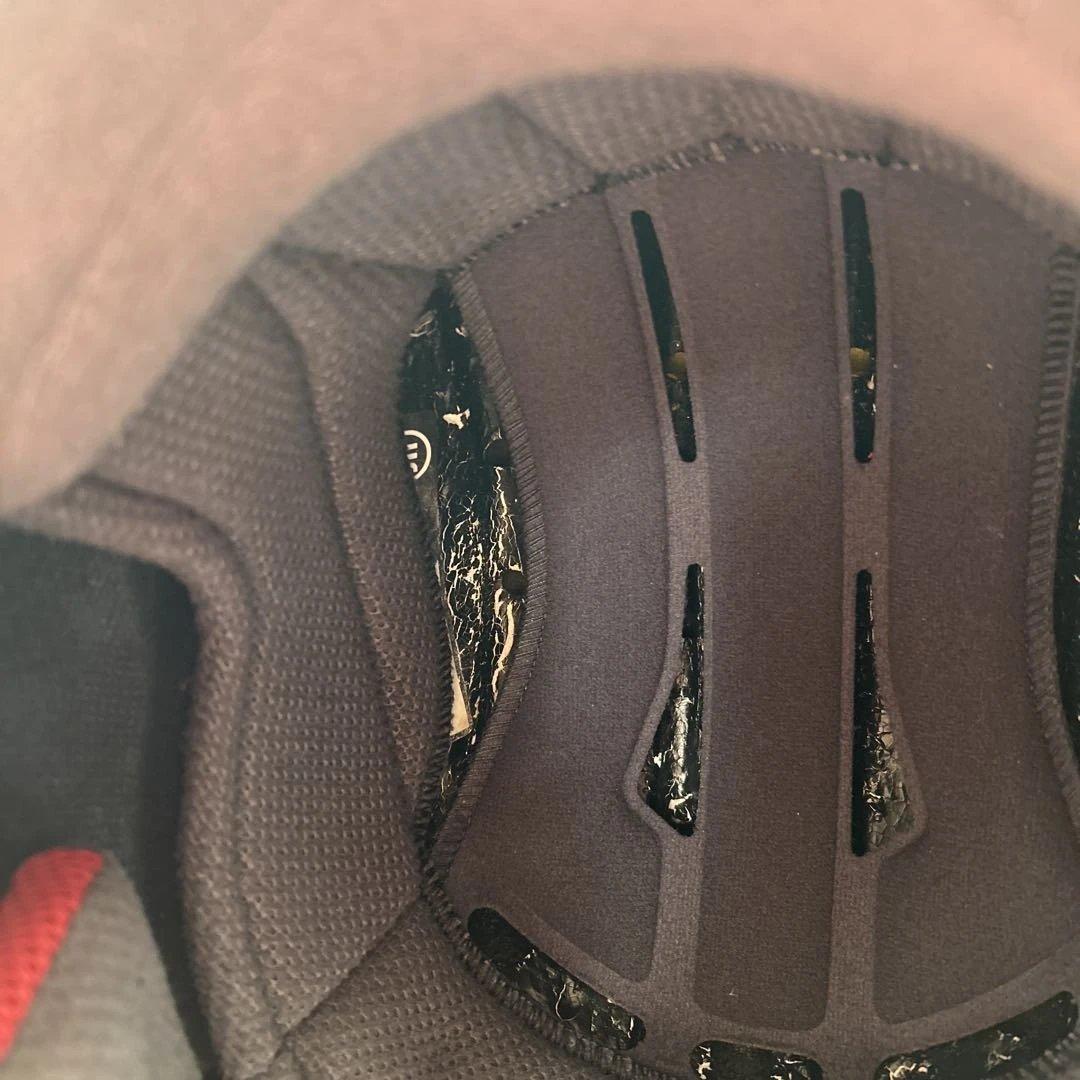 SHOEI フルフェイスヘルメットLサイズ　 ホワイト ペイズリー柄 バイク用