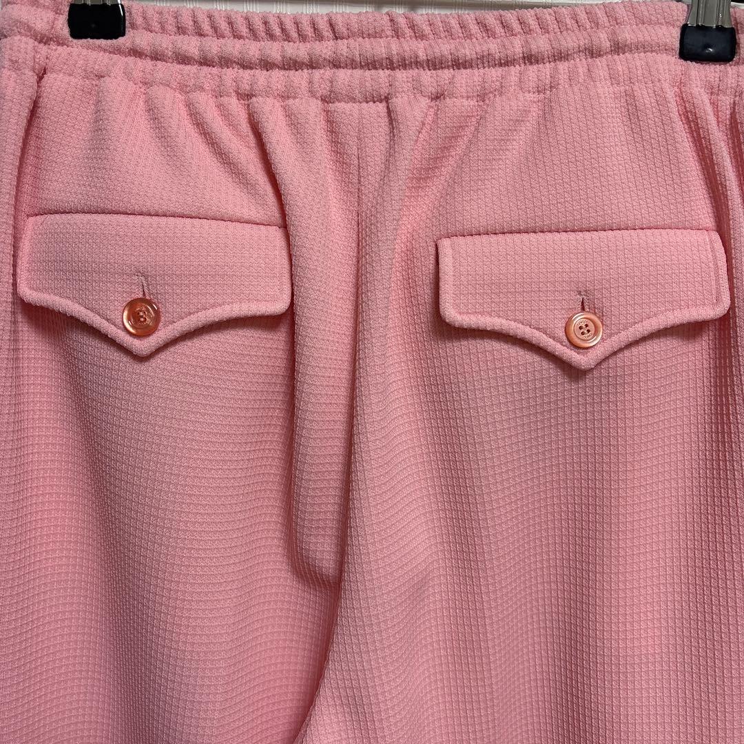 GUCCI ✖️adidasピンク ストレートパンツサイズ38
