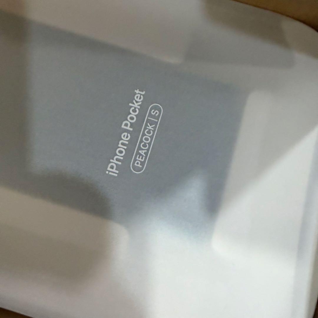 新品未開封 iPhone Pocket ショートピーコック