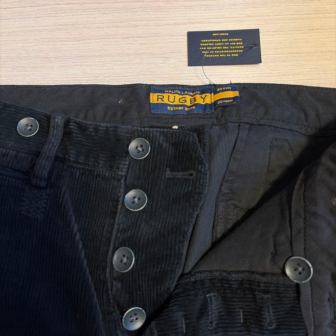 新品未使用品ラグビー コーデュロイパンツ 30-30