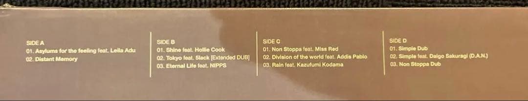 未開封　dawn SILENT POETS 2LP