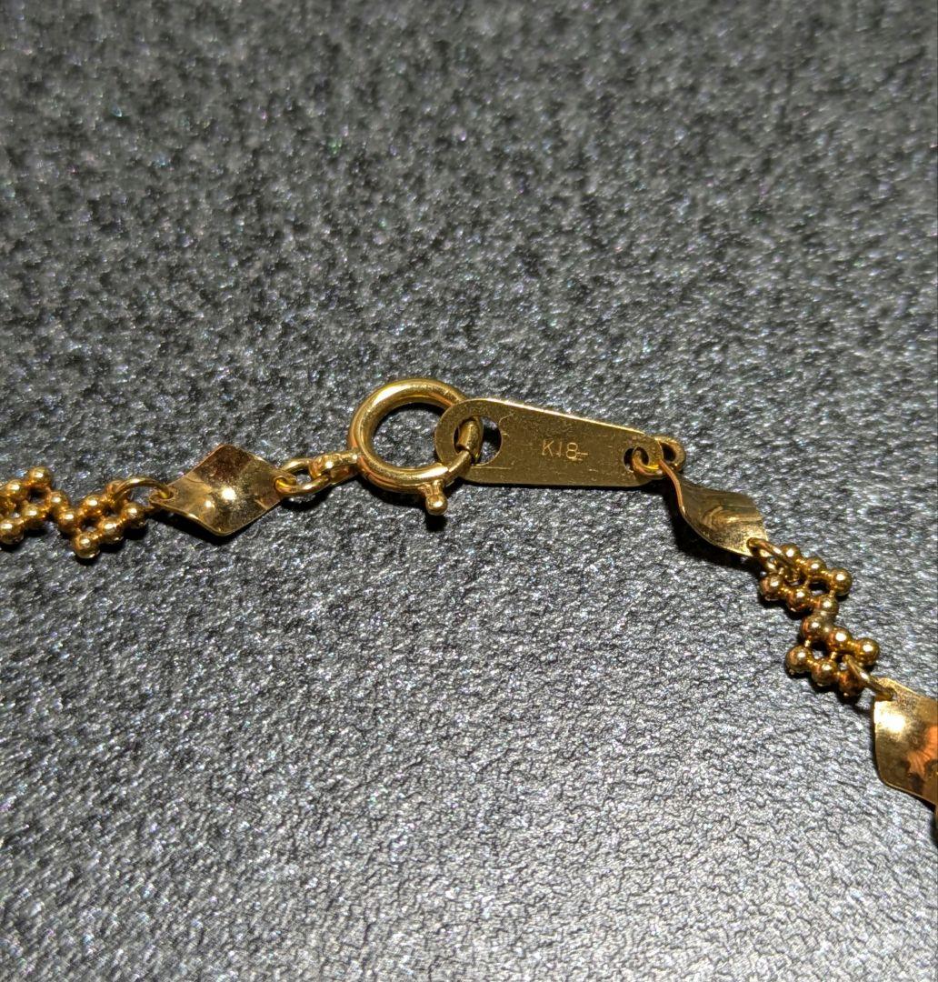 あ*か様 K18 ネックレス 約6g アメジスト原石 ヴィンテージ 指輪おまけ付