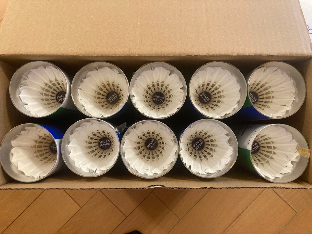 ろいミランM-101SPなど基礎ノック用120個（筒はニューオフィシャル）