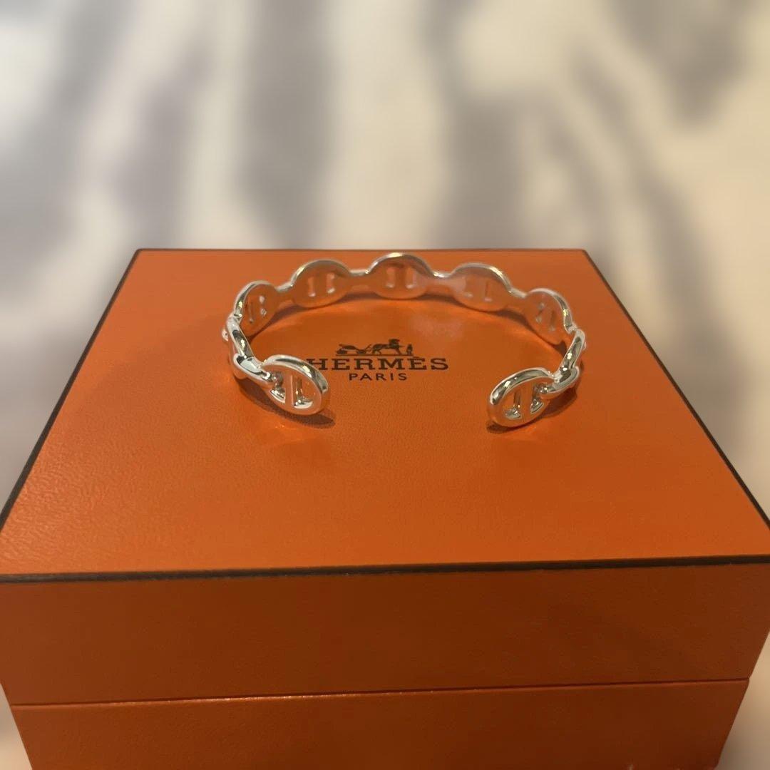 エルメス　シェーヌダンクルアンシェネ　MM ブレスレット　LG