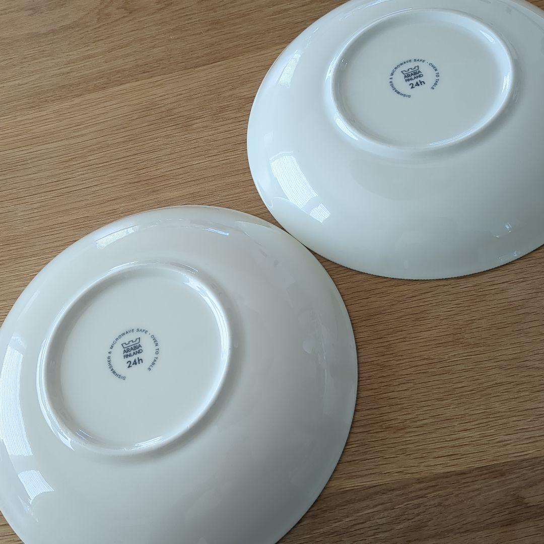 旧ロゴ　24h Avec パスタプレート 2枚セット