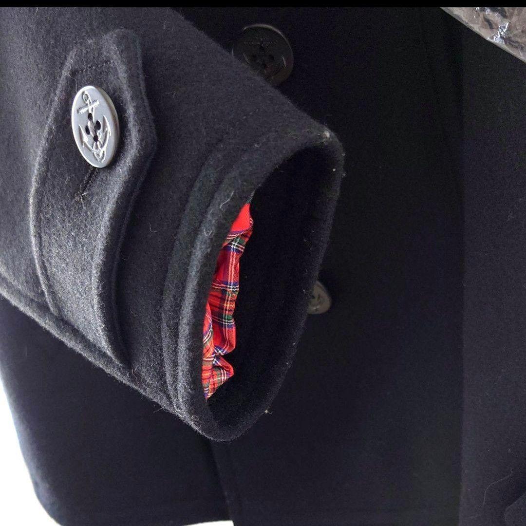 フレッドペリー FREDPERRY Pコート Mサイズ 内側チェック