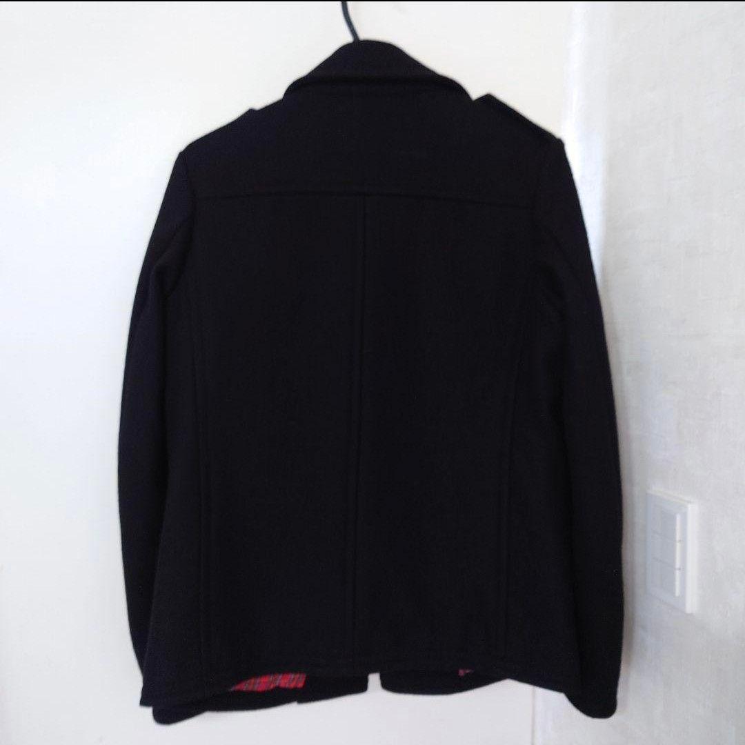 フレッドペリー FREDPERRY Pコート Mサイズ 内側チェック