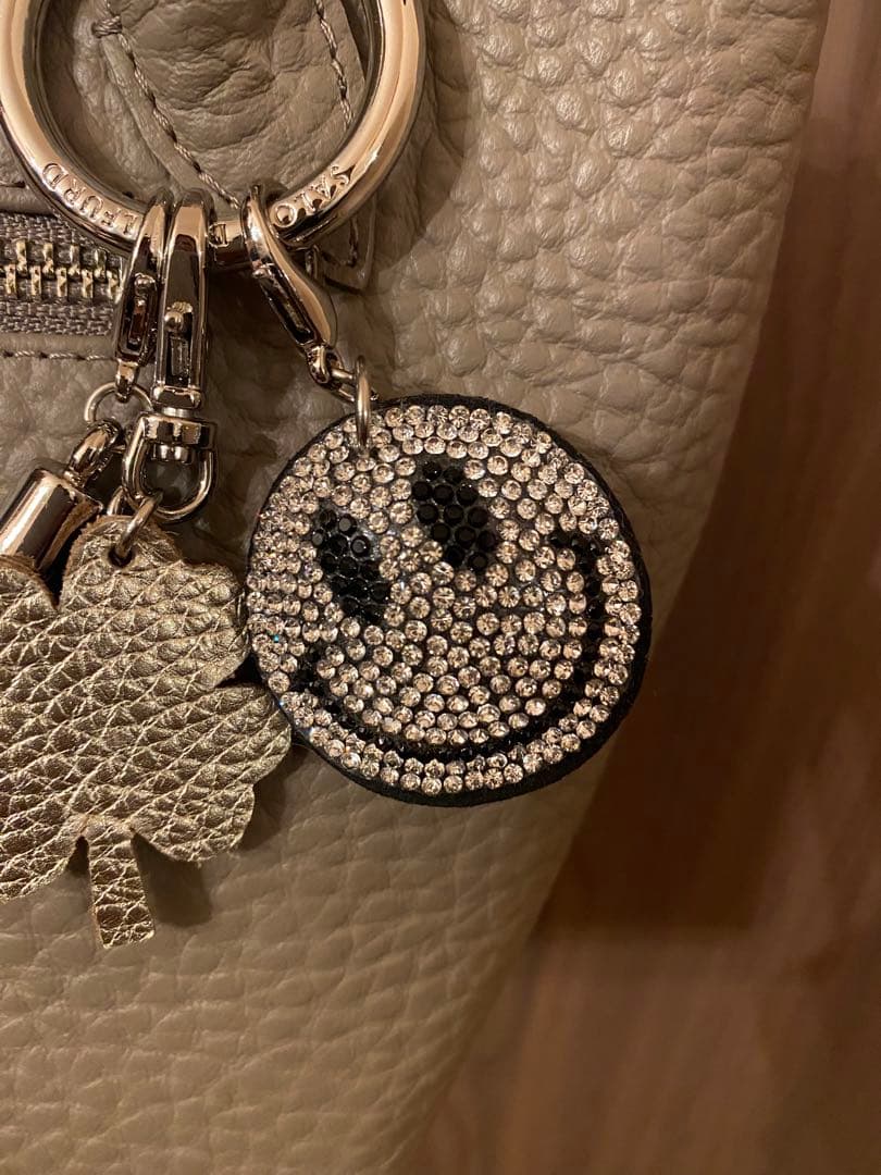 サロンドアルファード　ベージュ トープ　 ショルダー、チャームなし