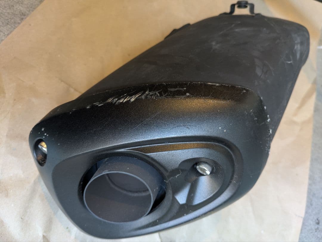 GSX−s1000純正マフラー (エキパイ、サイレンサー、ヒートガード)