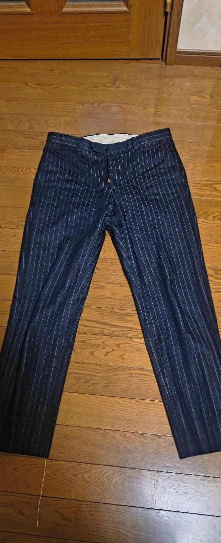 The　Stylist　Japan　カイハラデニム（ストライプ）スーツ　M