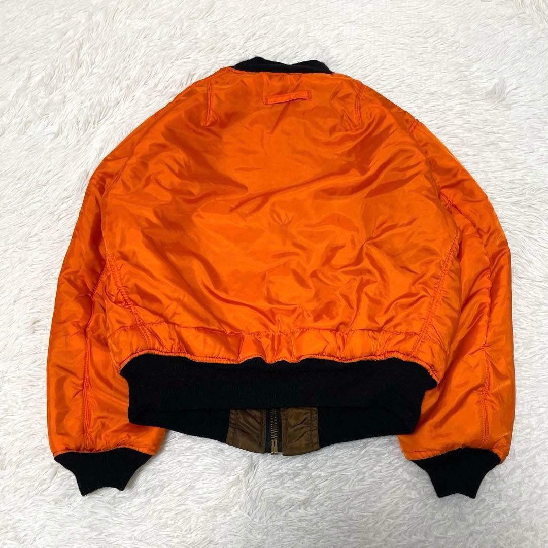 USA製 アルファインダストリー MA-1 リバーシブル フライトジャケット