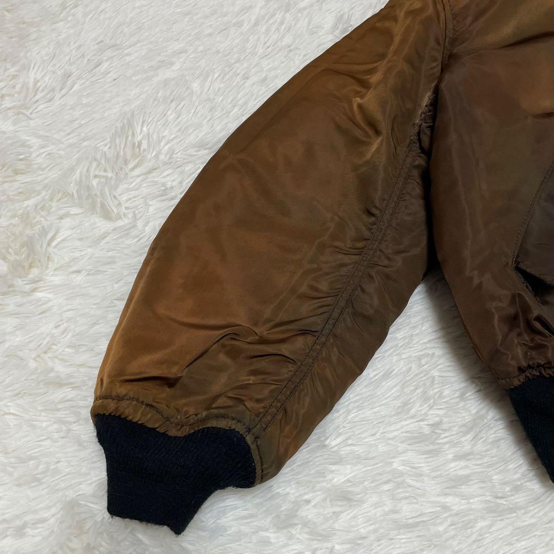 USA製 アルファインダストリー MA-1 リバーシブル フライトジャケット