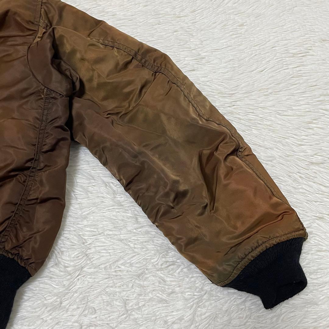 USA製 アルファインダストリー MA-1 リバーシブル フライトジャケット