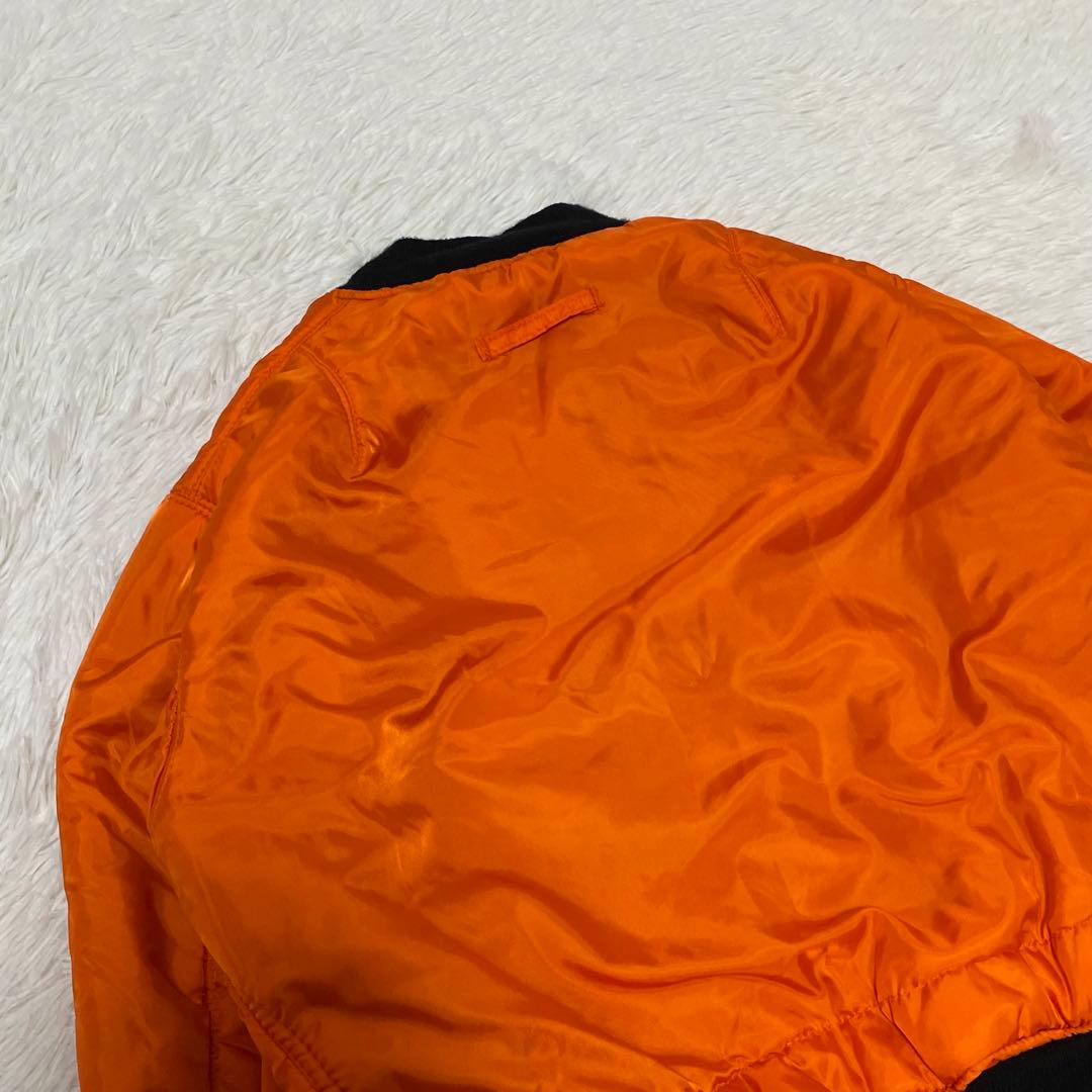 USA製 アルファインダストリー MA-1 リバーシブル フライトジャケット