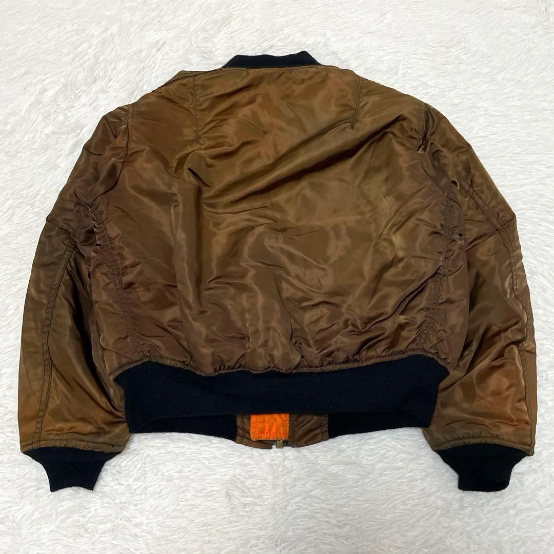 USA製 アルファインダストリー MA-1 リバーシブル フライトジャケット