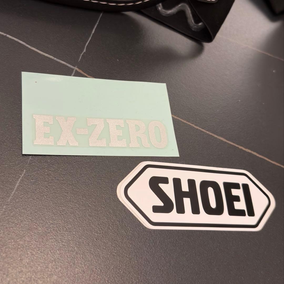 SHOEI EX-ZERO XL 100%シールド おまけつき