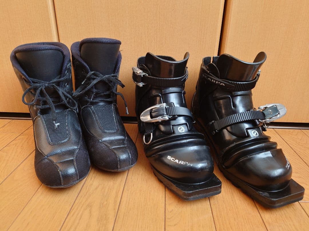 SCARPA T4 26.5cm テレマーク ブーツ 75mm