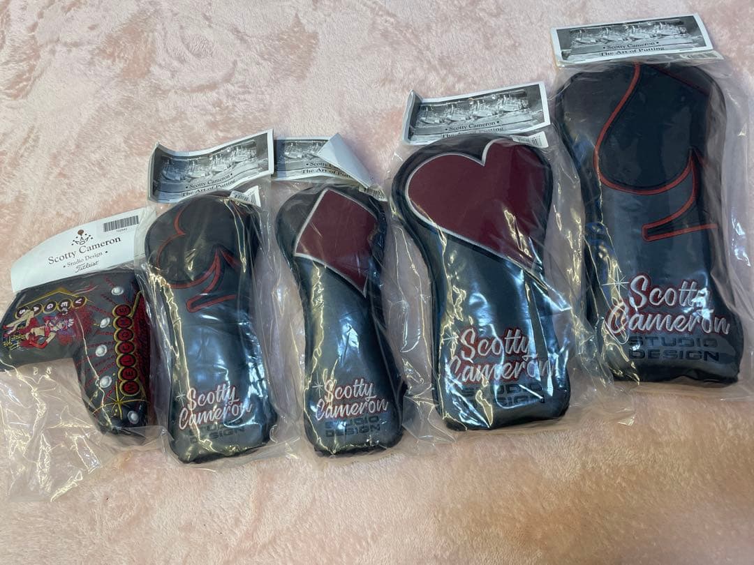 スコッティキャメロン本物認定ヘッドカバー付き