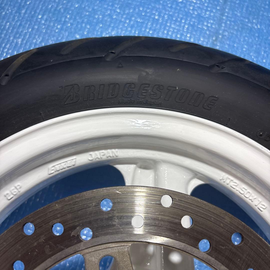 当時物 ホンダ NSR50 フロントホイールタイヤ付き