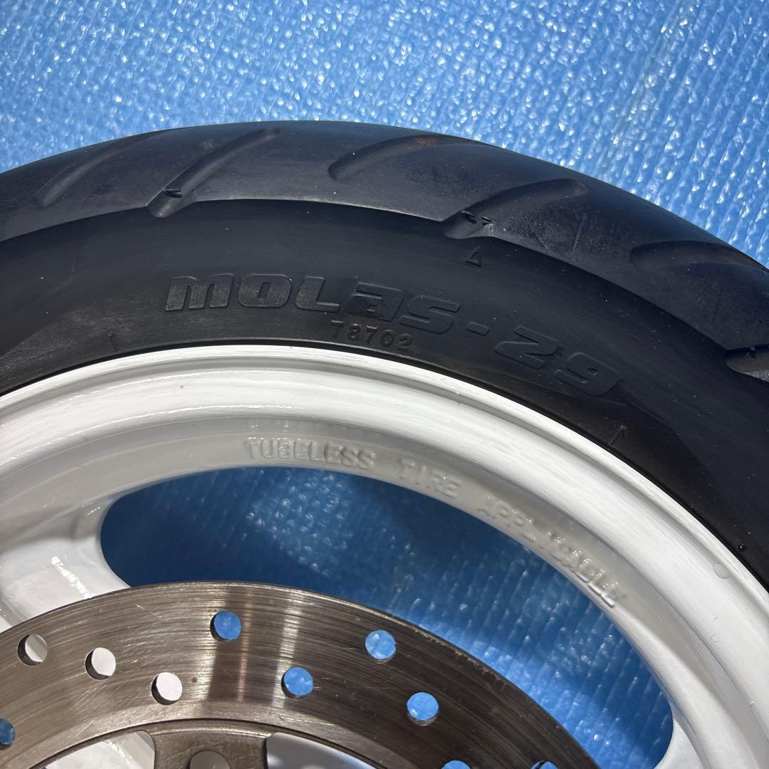 当時物 ホンダ NSR50 フロントホイールタイヤ付き