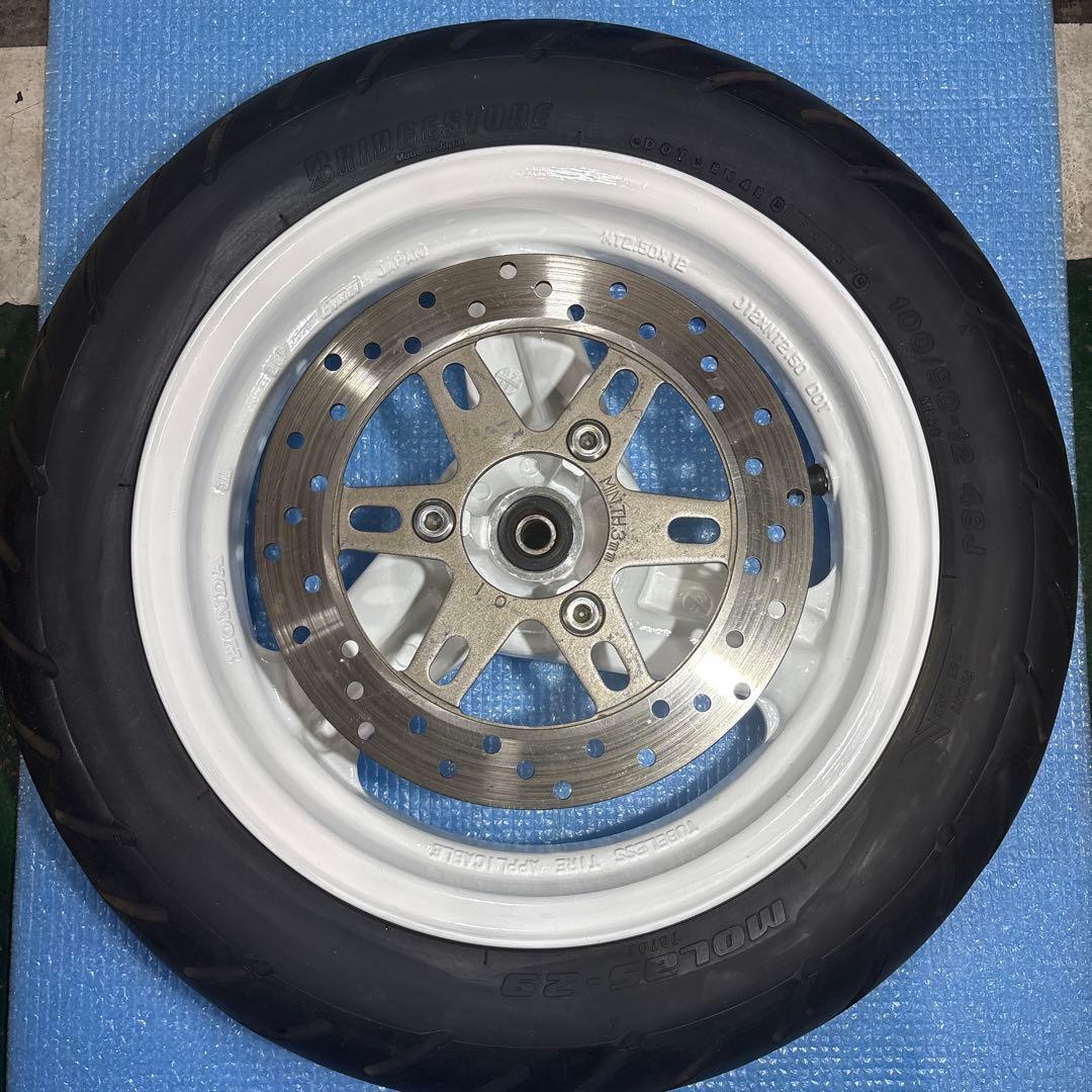 当時物 ホンダ NSR50 フロントホイールタイヤ付き