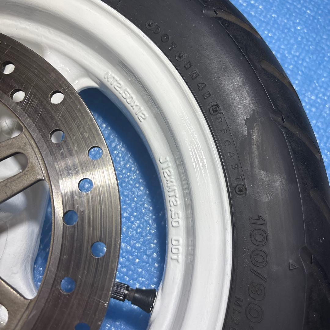 当時物 ホンダ NSR50 フロントホイールタイヤ付き