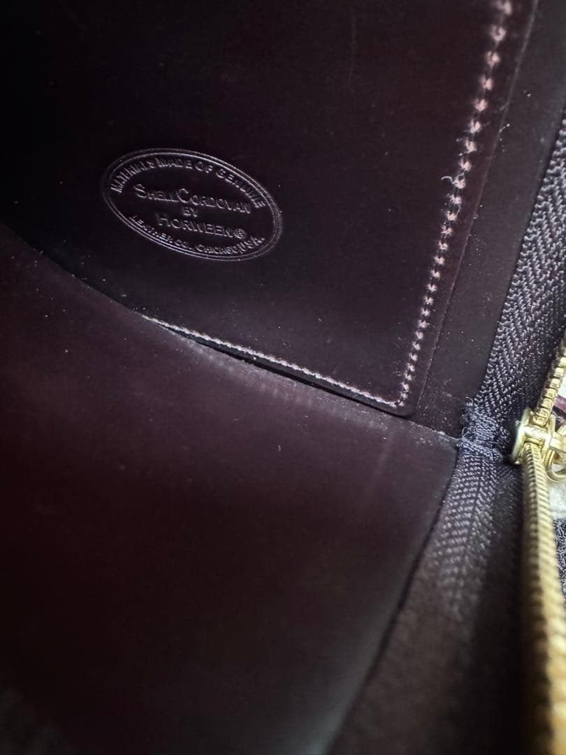 ト*ス様 【新品　フルオーダー】ganzo本店　シェルコードバン　L ZIPパー