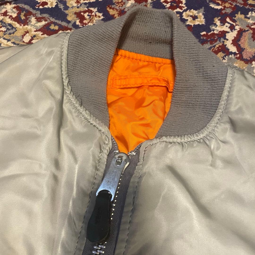 80-90s ALPHA USA製 MA-1 フライトジャケット サイズS