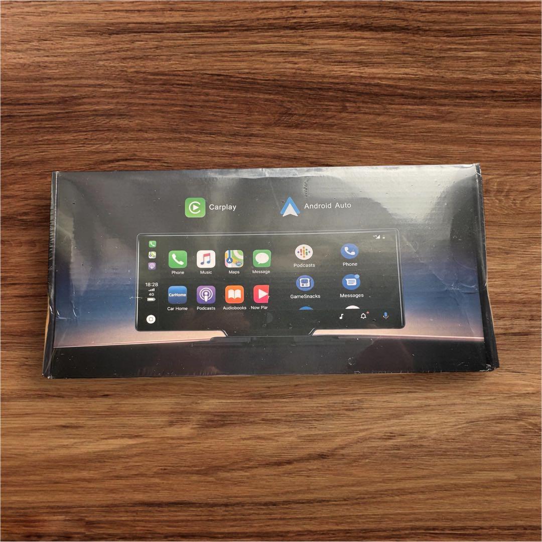 ポータブルディスプレイオーディオ 10インチ 4Kフロントカメラ＋リアカメラ