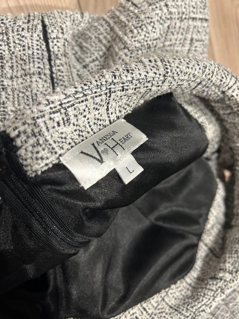 VANESSA HEART オフショル　ドレス　Lサイズ