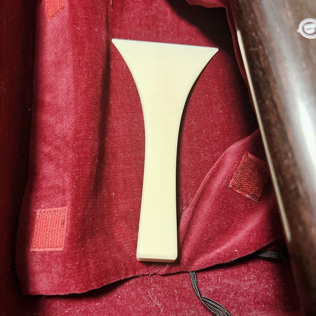 三味線本体 木製 3弦 金糸装飾 ハードケース 鍵 付き 中棹 太棹 東さわり