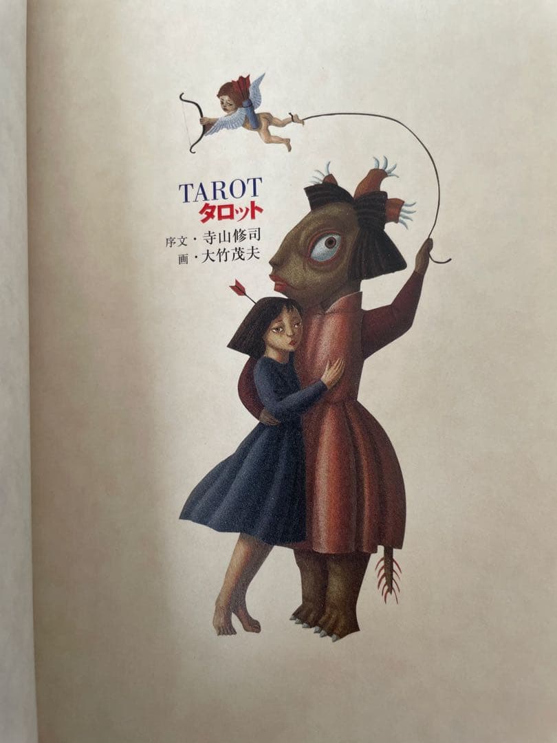 【絶版／初版】「タロット」寺山修司（序文）大竹茂夫（画）