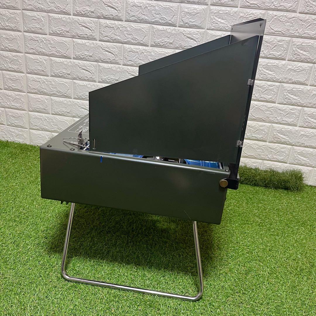 希少 未使用品 ユニフレーム ツインバーナーUS-2400 キャンプ アウトドア