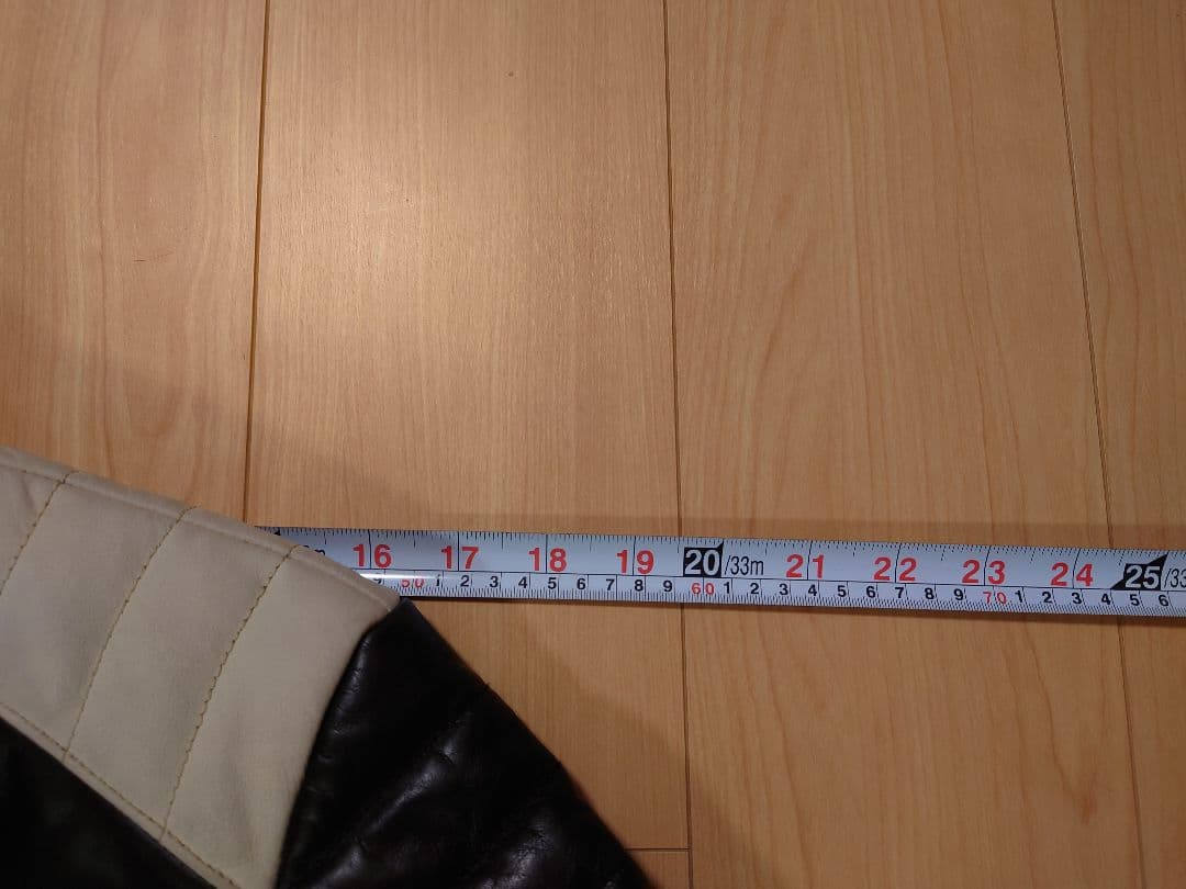 ​【メンテ済　L】DEGNER ダブルライダース デグナー　牛革　白黒