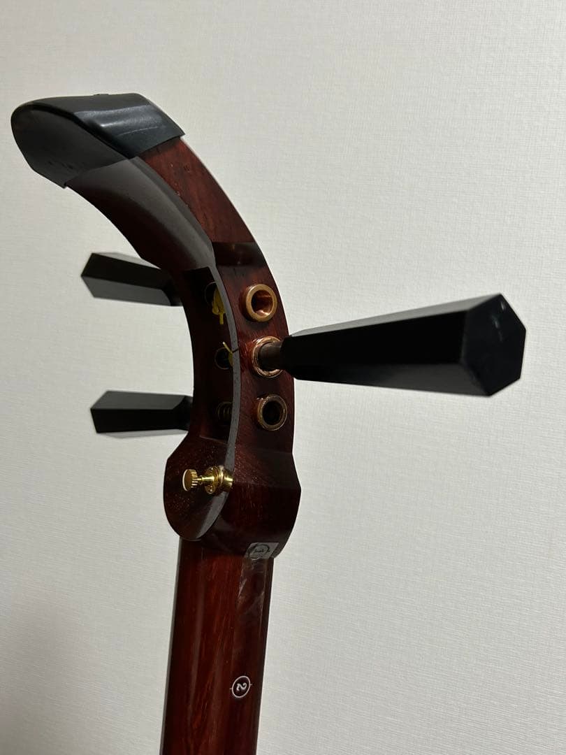 津軽三味線　太棹　銀河印　バチ・セミハードケース付