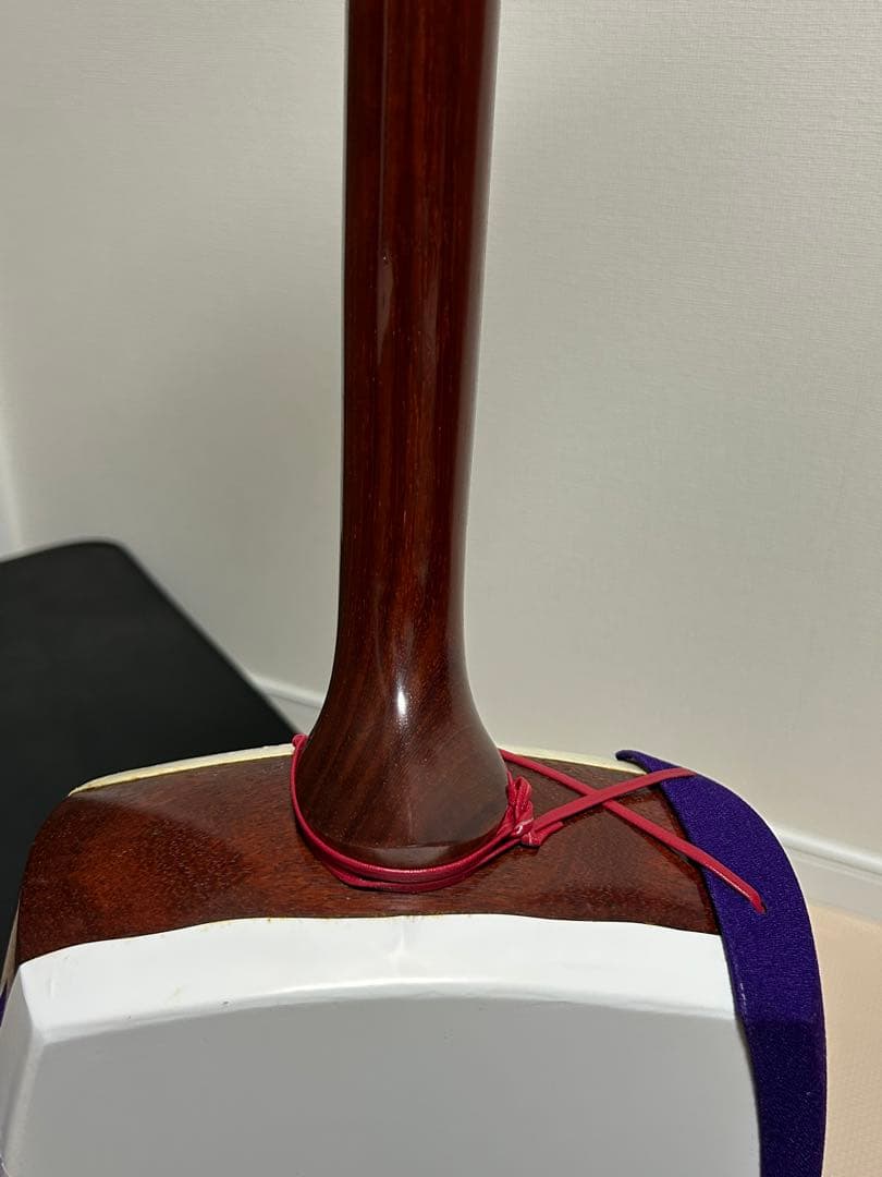 津軽三味線　太棹　銀河印　バチ・セミハードケース付