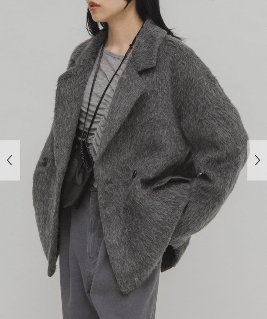 ほぼ新品 KBF ジャギーテーラードジャケット