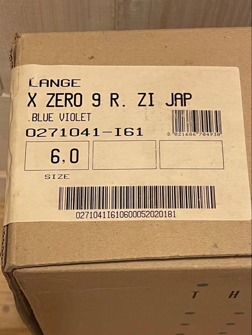 LANGE スキー用ブーツ ネイビー/オレンジ