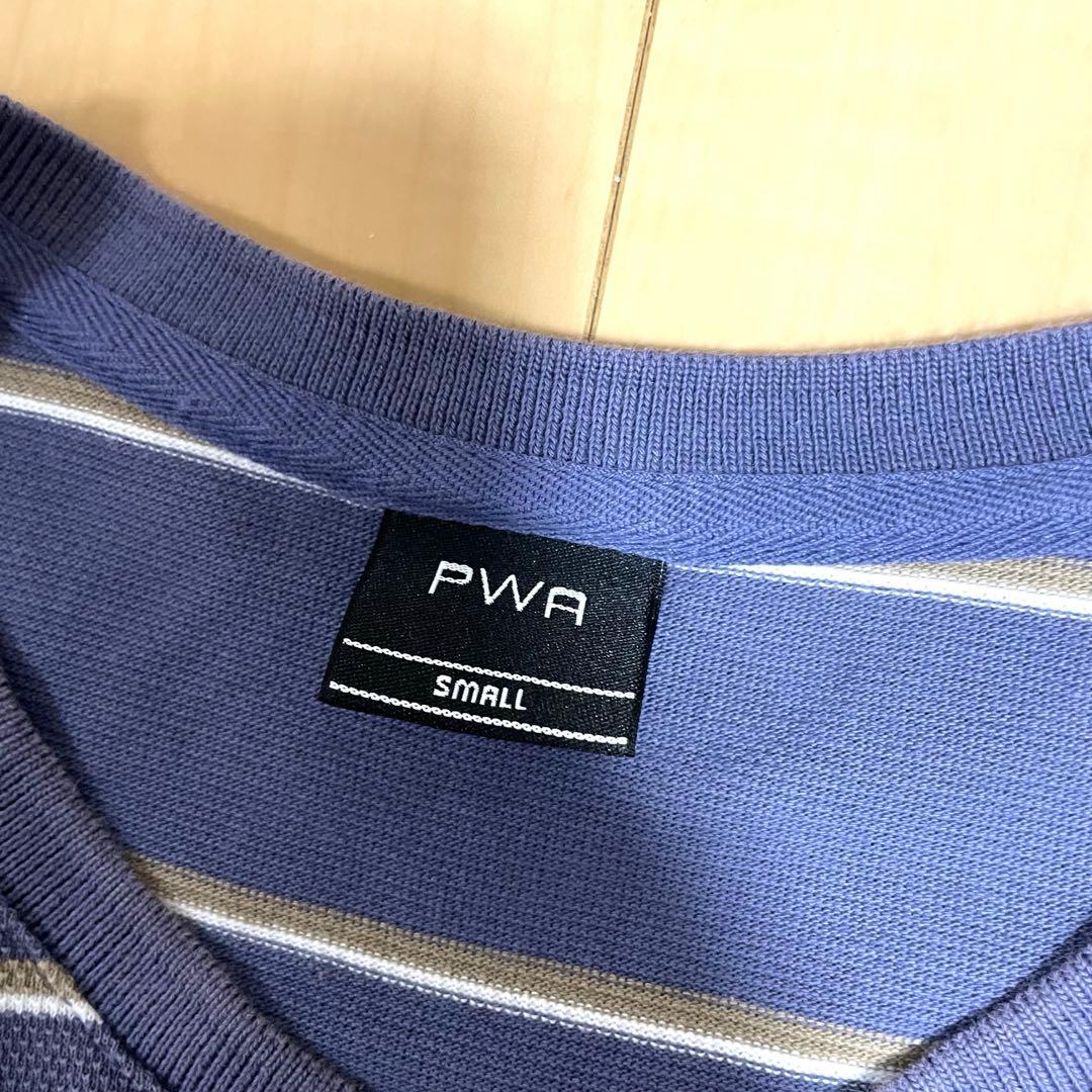 トップス PWA SHAVED KANOKO BD V-NECK GRAPE