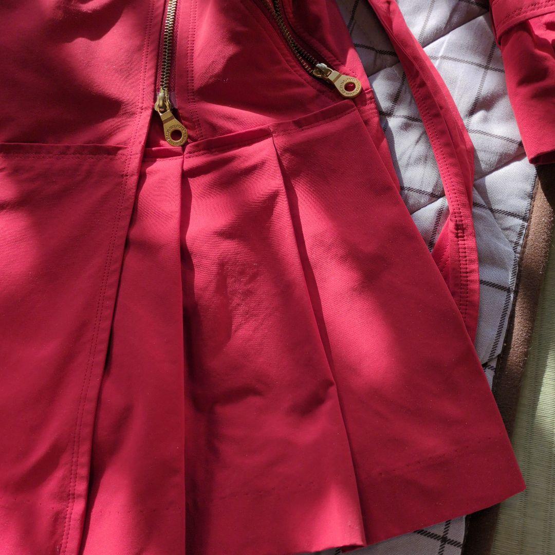 キティBURBERRY ブルーレーベルトレンチコート 38赤