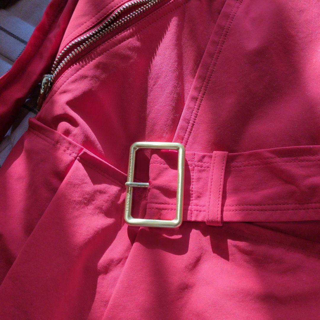 キティBURBERRY ブルーレーベルトレンチコート 38赤