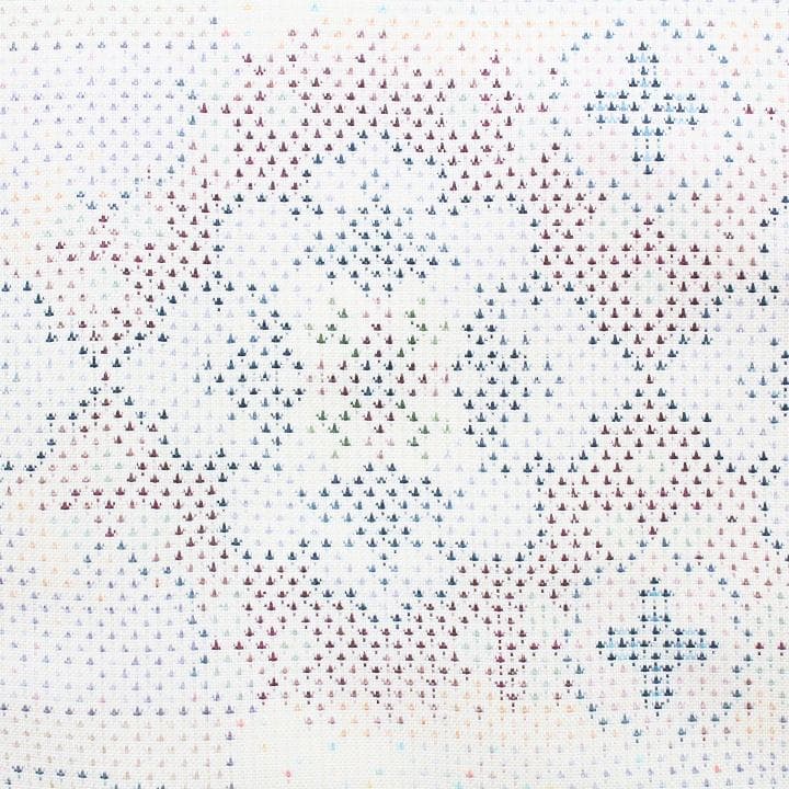 裄６５ｃｍ　本場白大島紬の最高峰【恵大島紬織物・恵積五郎】　～白恵泥～　新品です