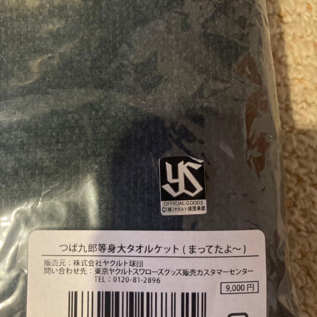 き*ん様 【新品未使用】つば九郎　等身大タオルケット　まってたよー　完売品