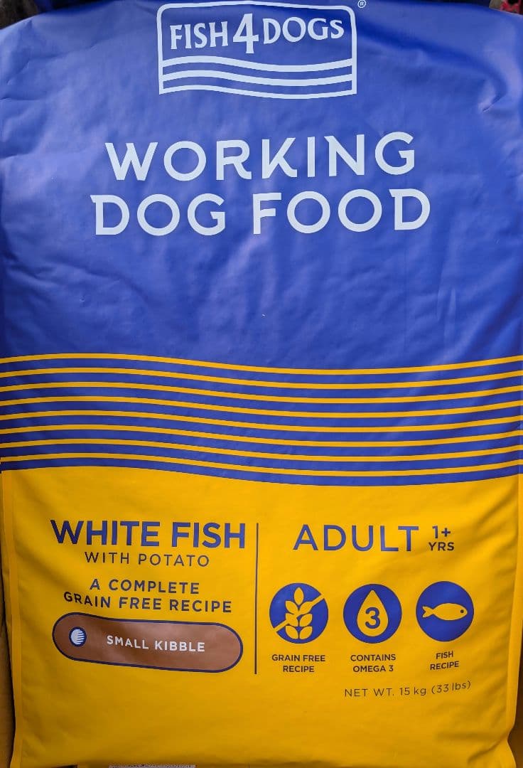 FISH4DOGS FINEST ホワイトフィッシュ ドッグフード15kg